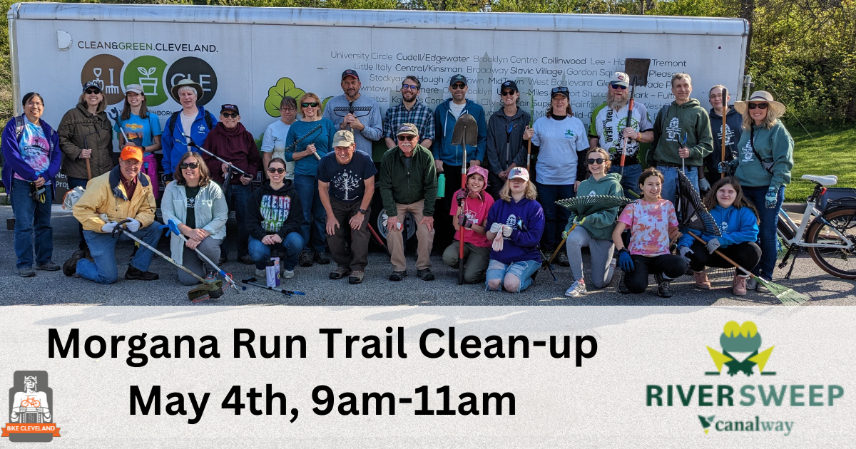 RiverSweep Morgana Run Trail Clean-up May 6th, 9am-12pm RiverSweep Morgana Run Trail Clean-up May 6th, 9am-12pm